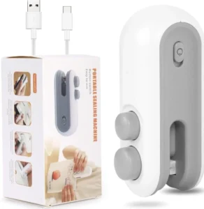 Mini Heat Sealer and Cutter for Easy Storage